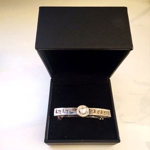 Vintage Versace Silver hair  Clip barrette